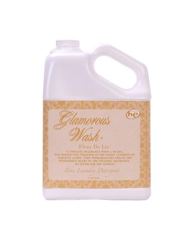 Tyler Candle Fleur De Lis Glamorous Wash 128 oz (Gallon) Fine Laundry Detergent Floral 128 oz