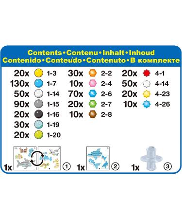 Aquabeads Ocean Life Theme Refill - Beads & Templates for Arts & Crafts - Buy Online on GoSupps.com