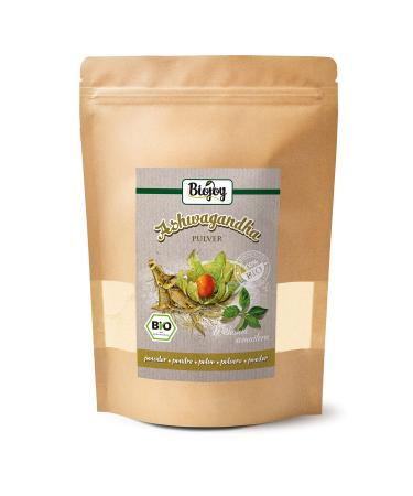 Biojoy ORGANIC Ashwagandha powder (500 g) ground Ashwagandha root Indian Ginseng (Withania Somnifera) 500 g (1 pack)