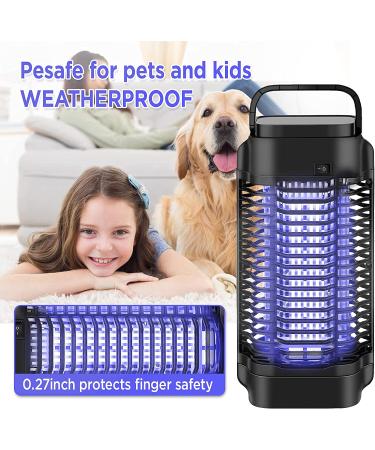 Bug Zapper - Powerful Electric Mosquito Zapper Fly Killer for Indoor-4200V Metal Mesh  Insect Fly Trap Indoor Mosquito Killer for Home  Garden  Patio  Backyard(18W) 18W-INDOOR - Buy Online on GoSupps.com