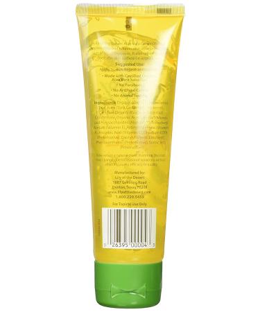 Organic Aloe Vera Gel | Aloe Vera Gelly for Sensitive Skin | Hydrating Face & Body Moisturizer 4 Fl Oz - Buy Online on GoSupps.com