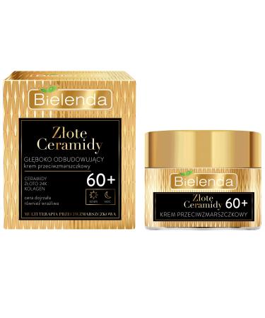 Bielenda Golden Ceramides Deep Restoring Anti-Wrinkle Face Cream 60+ 50ml
