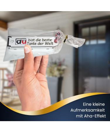 Personalized DUPLO Chocolate Bar Gift Box for the Best Aunt in the World | Unique International Shipping - Buy Online on GoSupps.com