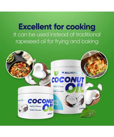 Coconut Oil Unrefined - 1000 ml. - Buy Online on GoSupps.com