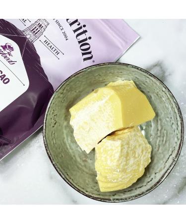 Indigo Herbs Organic Cacao Butter 500g - Pure, Natural, and Vegan-Friendly - Buy Online on GoSupps.com