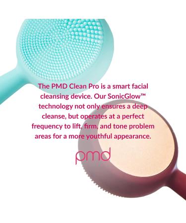 PMD Clean Pro - Smart Facial Cleansing Device with Silicone Brush & Anti-Aging Massager - Buy Online on GoSupps.com
