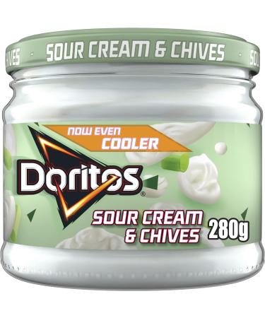 Doritos Sour Cream & Chive Dip 280G - Tangy and Creamy Flavor in Every Bite - Buy Online on GoSupps.com