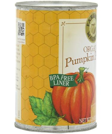 Organic Canned Pumpkin Pie Mix - Farmer's Market Foods, 15 oz (Pack of 12) - Buy Online on GoSupps.com
