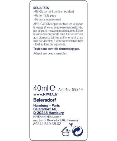 NIVEA Vital Soja Anti-Age Intensive Tinted Care Light to Medium SPF 15 (1x40 ml) anti-aging serum enriched with Soy & tinted pigments facial care for women with mature skin - Buy Online on GoSupps.com