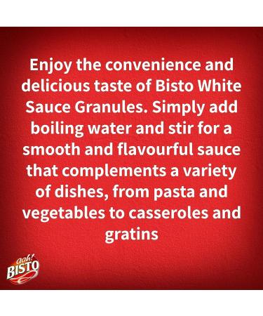 Sauce Mix Bundle which Contains Bisto White Sauce Mix 185g - Pack of 3 with Grocery List Card - Buy Online on GoSupps.com