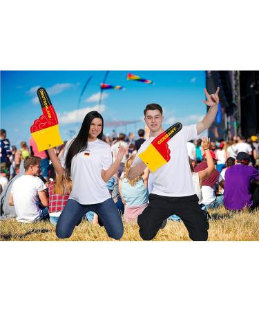 High Five Fingers EM 2024 European Championship Foam Hand | Flag Fan Articles for Games & Events | One Size 44x22x2.5 cm | Germany Shipping - Buy Online on GoSupps.com