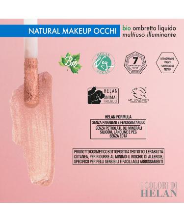  Helan Helan Les couleurs de Helan Multi-Use Illuminating Liquid Eye Shadow Ideal as Liquid Blush Earth Face Make-Up and Bronzer Long-Lasting Non-Transferring Makeup Eye Shadow - Buy Online on GoSupps.com