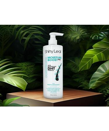 Moisture Rich DHT Conditioner 16oz - Sulfate Free Deep Conditioner for Hair Growth - Shiny Leaf - Made in USA - Ideal for Men & Women - Buy Online on GoSupps.com