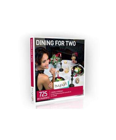 Buyagift Dining for Two Gift Experiences Box with 725 Gourmet Gift Experiences from Delicious Dining To Afternoon Teas