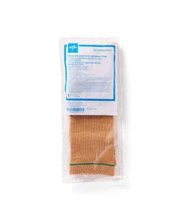 Medline Protective Leg Sleeve - Beige & Green Stripe Universal Fit 15" Durable Medical Equipment for International Shipping - Buy Online on GoSupps.com