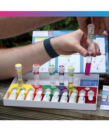 NT Labs Pond Lab Multi-Test Kit (6 Key Parameters - Ammonia Nitrite Nitrate pH General Hardness and Carbonate Hardness) Pond Water Test Kit Accurate Results Up to 200 Tests Combine Liquid Test - Buy Online on GoSupps.com