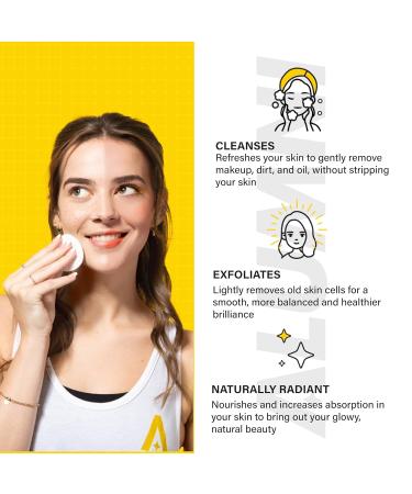 Alumni Skincare Shimmering Cream Cleanser | 4 oz Citrus Bomb Infusion | Vegan Vitamin C Cleanser for All Skin Types - Buy Online on GoSupps.com