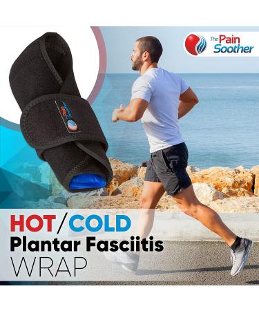Plantar Fasciitis Relief Wrap with Extra Gel Pack - FSA/HSA Eligible (Small/Medium) - Buy Online on GoSupps.com