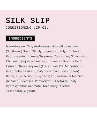 Versed Silk Slip Conditioning Lip Oil - Vegan Lip Balm & Gloss Alternative with Jojoba Oil & Vitamin E for Soft Smooth Lips - Long-Lasting Moisturizer (0.3 oz - Buy Online on GoSupps.com