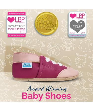 Soft Sole Leather Baby Shoes for 12-18 Months - Pink Sneakers for Baby Girls and Boys - Buy Online on GoSupps.com