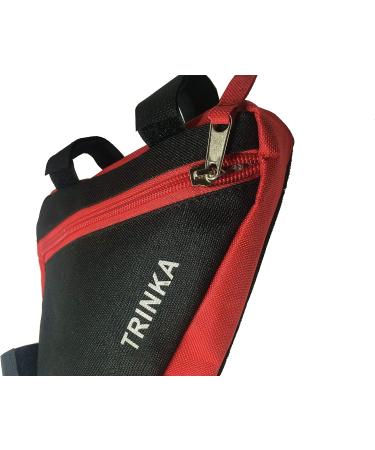 MOOCY Red Bicycle Storage Bag | Triangle Saddle Frame Pouch for Cycling - Buy Online on GoSupps.com