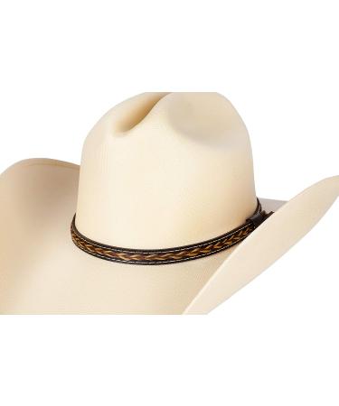 Western Style Pinch Front Straw Cowboy Hat - Canvas Sand (Large-X-Large) - Buy Online on GoSupps.com