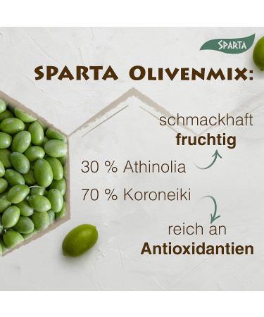 SPARTA Organic Extra Virgin Olive Oil 1L Premium Quality Greek Olive Oil Buy Online - Buy Online on GoSupps.com