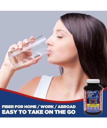 Yerba Prima Prebiotic Colon Care Capsules, Non-GMO, Keto Friendly, 180 Caps, (2 Pack) - Buy Online on GoSupps.com
