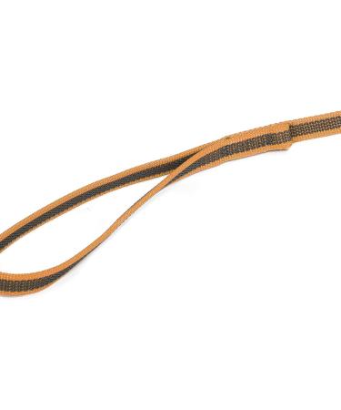 IDC Color & Gray Rubberized Leash 14mm x 2m - Durable Orange-Gray Loop Leash for Dogs | International Shipping - Buy Online on GoSupps.com