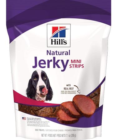 Hill's Natural Fruity Snacks for dogs with Apples & Oatmeal Crunchy Dog Treat 8 oz bag & Hill's Natural Jerky Mini-Strips with Real Beef Dog Treat 7.1 oz bag - Buy Online on GoSupps.com