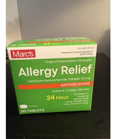 Allergy Relief Indoor & Outdoor ALLERIES 24 Hour 30 Tablets