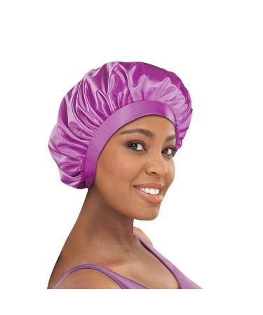 Stay On Satin Edge Bonnet 0.25x4.5x8 Inch - Pack of 1 | Protective Hair Cover - Buy Online on GoSupps.com