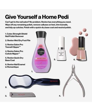 Revlon Quick Dry Base Coat Nail Polish - Chip Resistant, Longwear Formula - Clear, 0.5 Fl Oz - Buy Online on GoSupps.com