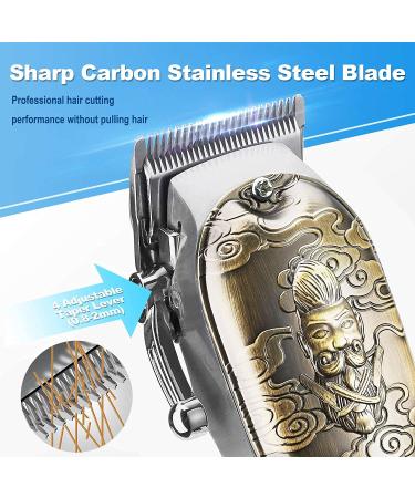 Suttik Men's Hair Clippers Set - Cordless Professional Trimmers with T-Blade & LED Display - Perfect Grooming Gift - Buy Online on GoSupps.com