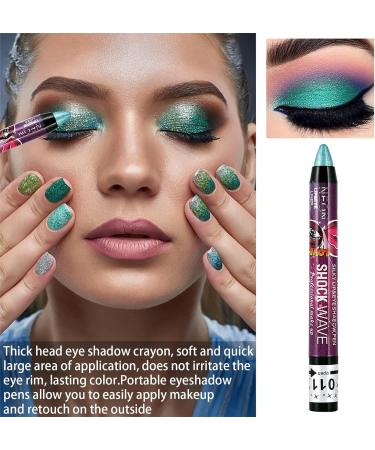 Shadow Pen Eyeshadow Highlighter Lying And Pen Pen 2 Eye 1 Silkworm Lip Pen In Eyeshadow Neon Makeup (F One Size) 1 count (Pack of 1) F - Buy Online on GoSupps.com