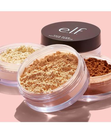 e.l.f. Halo Glow Soft Focus Setting Powder - Silky Powder for Soft Glow, Smoothed Pores & Lines, Light Pink 0.24 oz - Buy Online on GoSupps.com