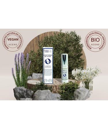 Anti-wrinkle eye contour for women. Eye contour for men. Natural/ecological. Refreshing with anti-dark circle and anti-puffiness active ingredients with hyaluronic acid and vitamins. Eye serum 15ml. - Buy Online on GoSupps.com