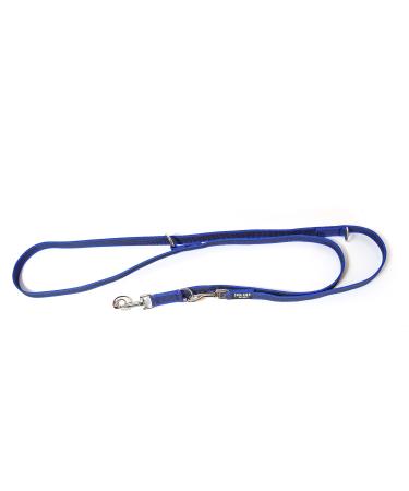 IDC Color & Gray adjustable leash with double snap hook 20 mm x 2.2 m blue-grey Blue-grey 20 mm x 2.2 m