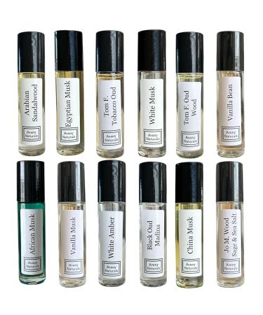 Avany Set of 3 Men Type Fragrance Oil - Compare To Creed.A Compare To Polo.B Compare To Issey.M - Mens Roll On Body Oil Alcohol Free & Concentrated Cologne Man Fragrance Samplers - Buy Online on GoSupps.com