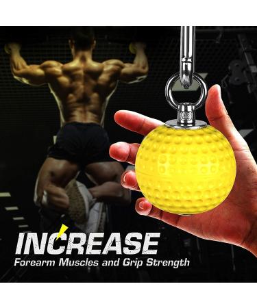 Climbing Pull Up Power Ball Set - Non Slip Hand Grips for Strength Training & Rock Climbing Workouts - Buy Online on GoSupps.com