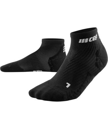 CEP Ultralight Compression Stockings for Women - Low Cut Black Size M Short Running & Anti-Bubble Knee Socks - Breathable Lightweight Sports Socks - Buy Online on GoSupps.com