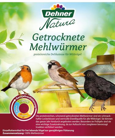 Dehner Natura Wild Bird Food - Chopped Peanuts 5kg | Premium Quality for Healthy Birds - International Shipping Available - Buy Online on GoSupps.com