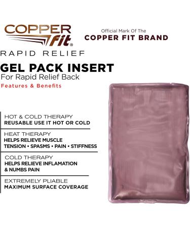 Buy Copper Fit Rapid Relief Hot/Cold Replacement Insert for Back Support Brace | International Shipping Available - Buy Online on GoSupps.com