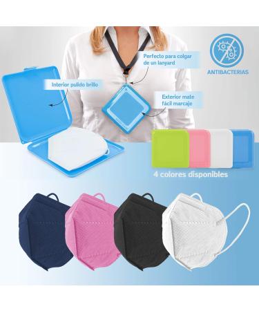 Mask Box Set: 10 Masks + Storage Solution for On-the-Go School & Office - White - Buy Online on GoSupps.com
