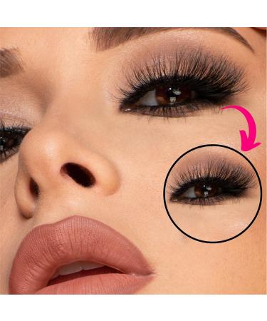 Natural 3D Mink Eyelashes - Super Light Fake Lashes with Different Volumes - False Eyelashes with Natural Look and Lots of Deep Colour: Cocoa - Buy Online on GoSupps.com