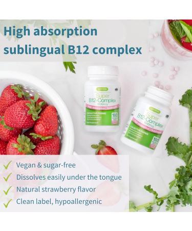 Live Cultures+ Lab4 Probiotics + Super B12-Complex Vegan Bundle 25 Billion CFU Lactobacillus Acidophilus and Bifidobacterium + High Absorption Sublingual B12 by Igennus - Buy Online on GoSupps.com