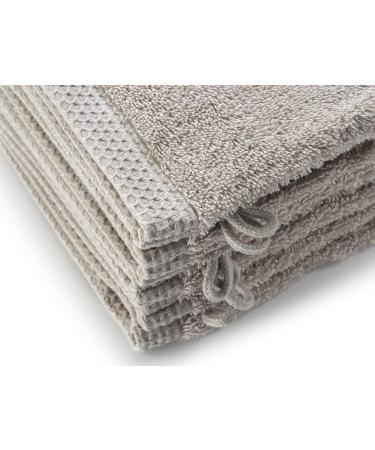 Sleepzen Organic Cotton Washcloths - GOTS Certified Beige - 500gr/m2 Eco-Friendly 6-Pack - Soft & Made in the EU - Buy Online on GoSupps.com