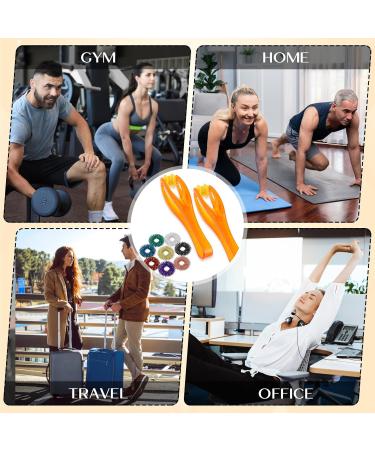 Shop Aster 10-Piece Acupressure Rings Set for Stress Relief & Enhanced Blood Circulation - Ideal Finger Massage Rings for Therapy - Buy Online on GoSupps.com