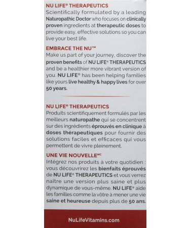 NuLife Therapeutics by NuLife Vitamins Iron Therapy - Builds Blood Cells 60 Count - Buy Online on GoSupps.com