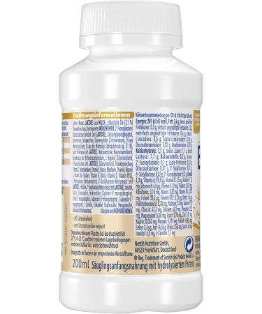Nestl BEBA SUPREME PRE Infant Milk - Ready-to-Drink Bottles with Omega 3 (8 x 200ml) - International Shipping Available - Buy Online on GoSupps.com
